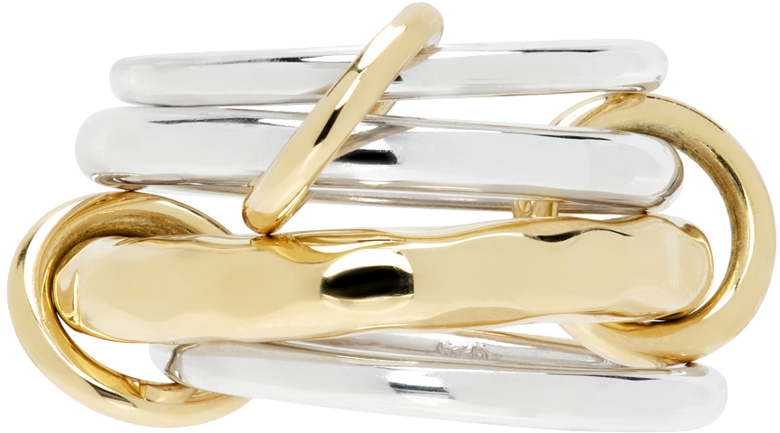 Silver & Gold Janssen Vulcan Ring