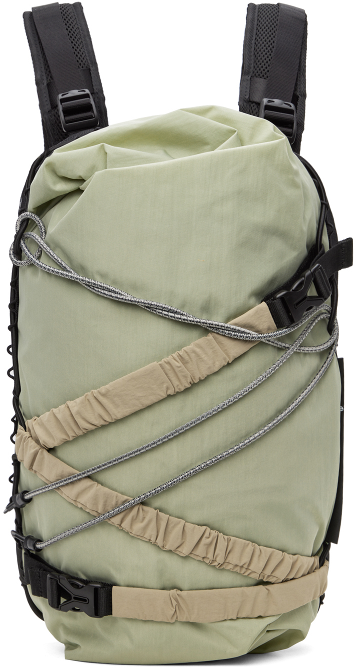 Côte&Ciel: Green Ladon Backpack | SSENSE