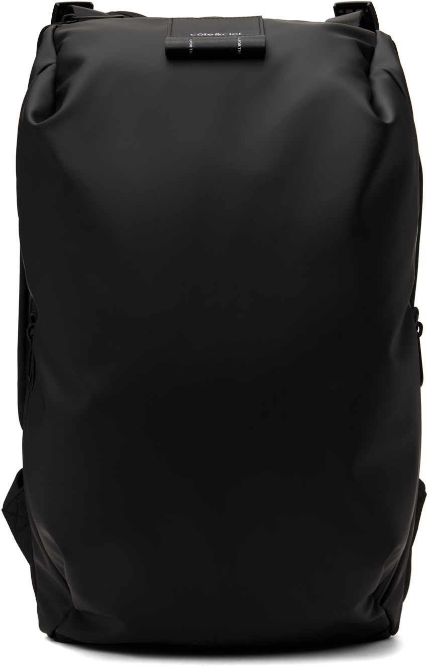 Côte & Ciel Black Saru Obsidian Backpack