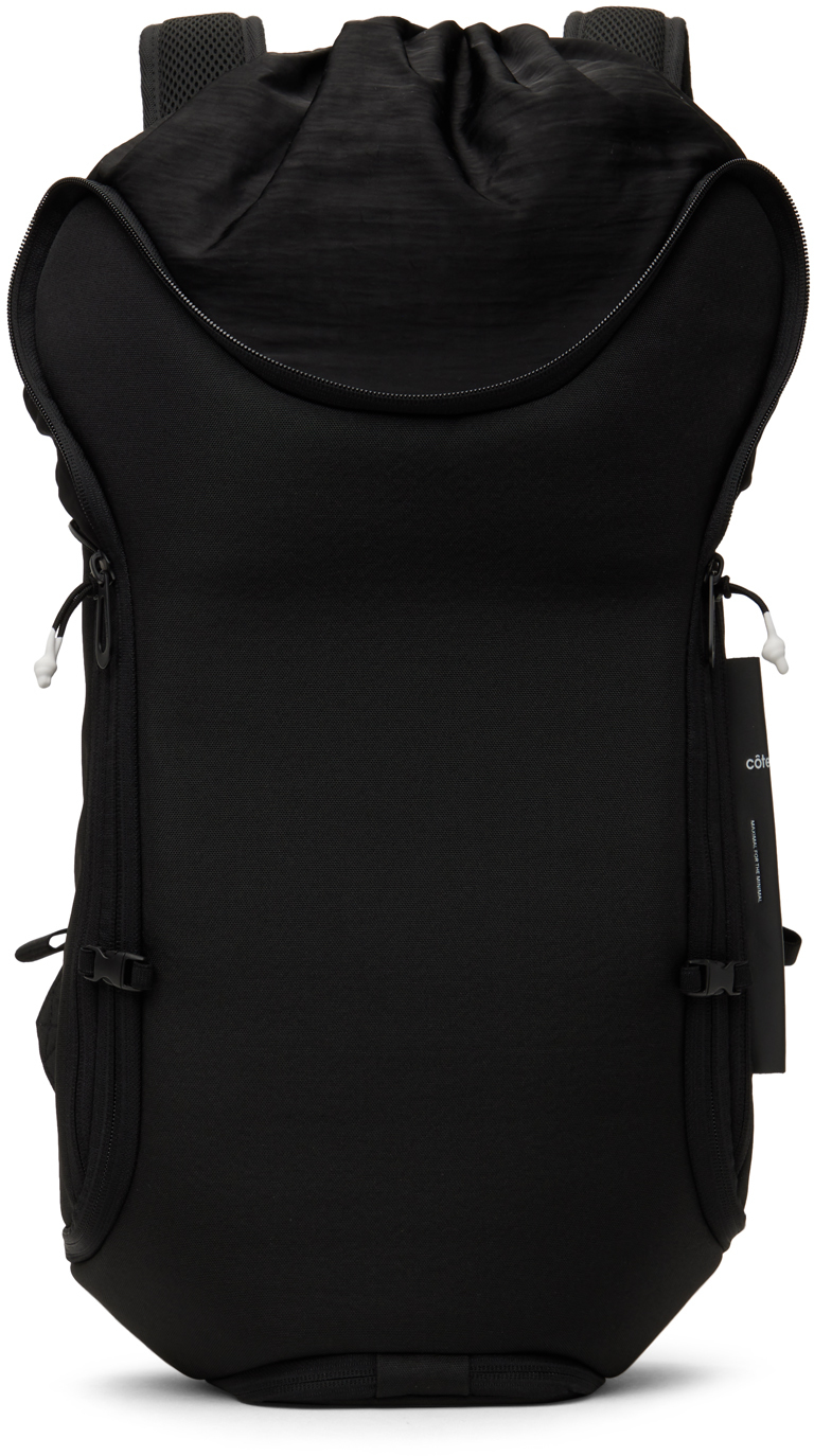 Côte & Ciel Black Avon EcoYarn Backpack