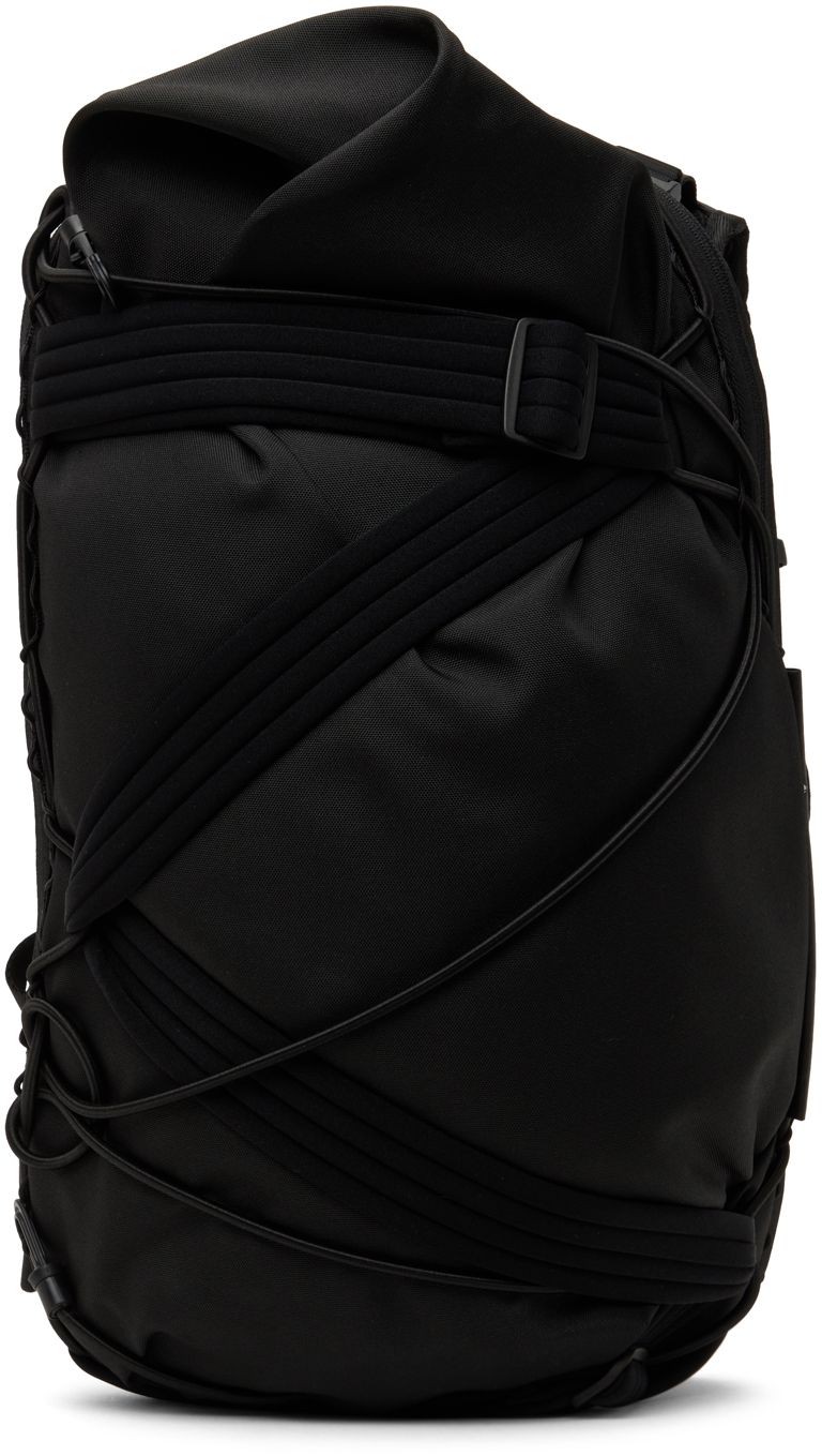 Côte & Ciel Black Ladon Braided Backpack