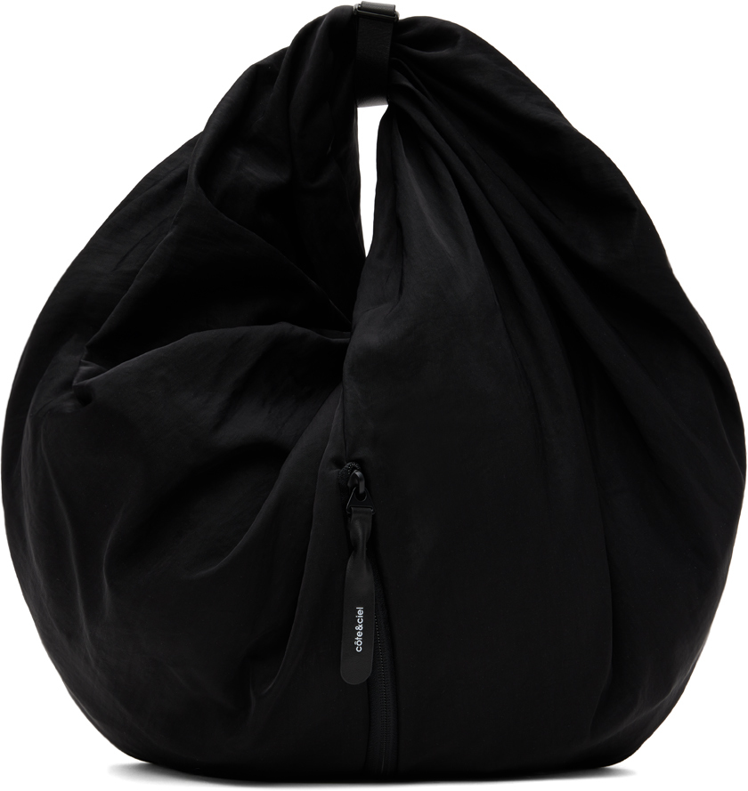 Côte & Ciel Black Aóos L Smooth Bag