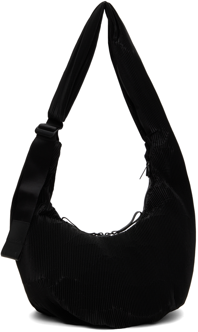 Côte & Ciel Black Hyco S Pleated Bag