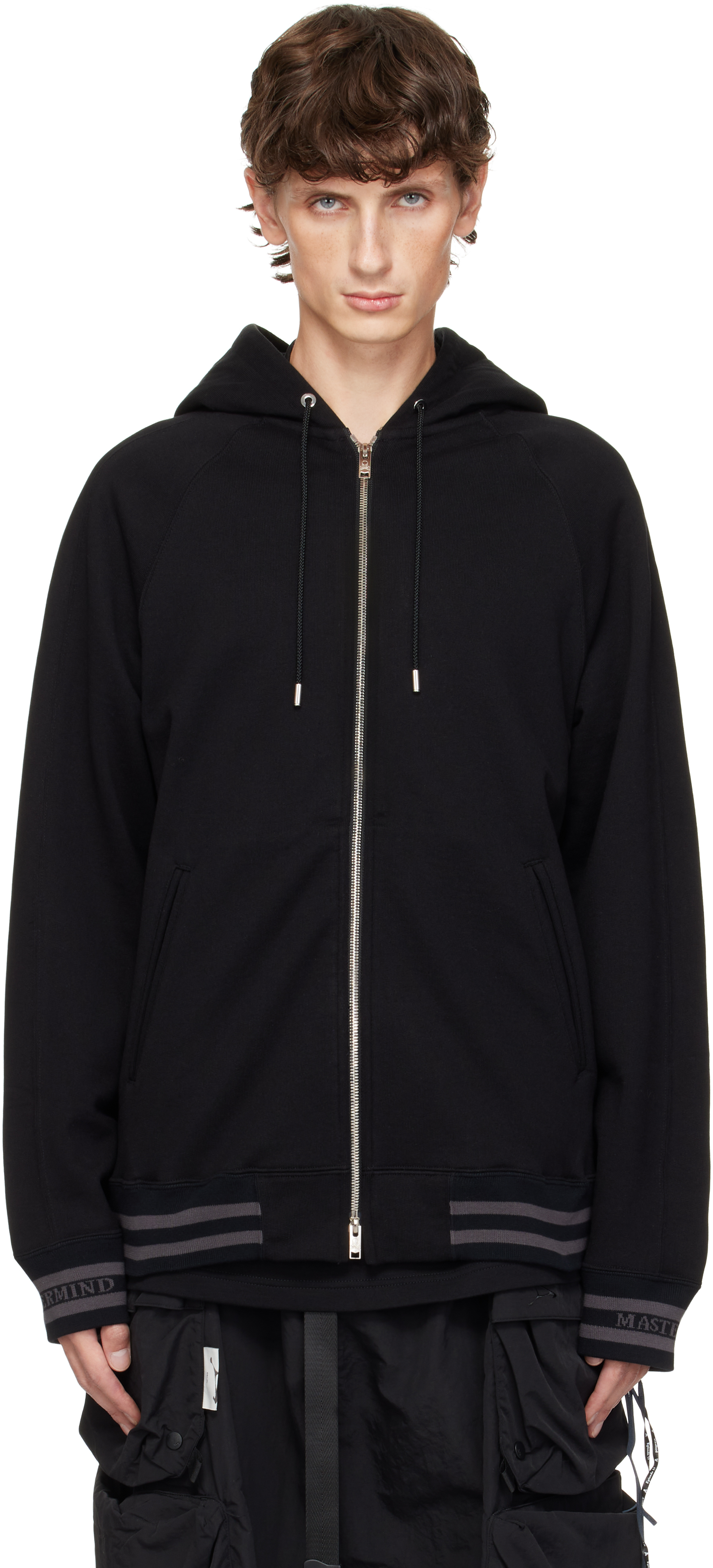 Black Souvenir Full-Zip Hoodie