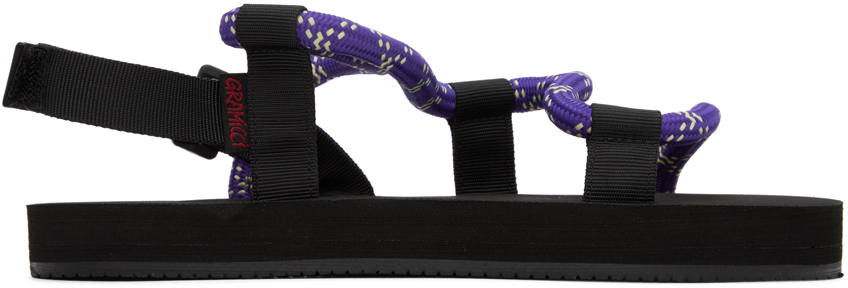 Purple Rope Sandals