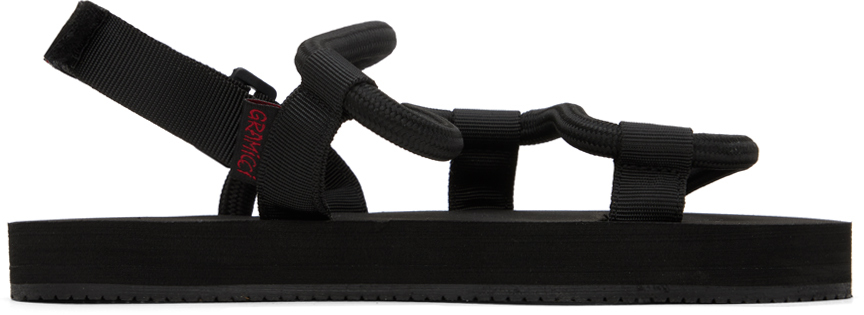 Black Rope Sandals
