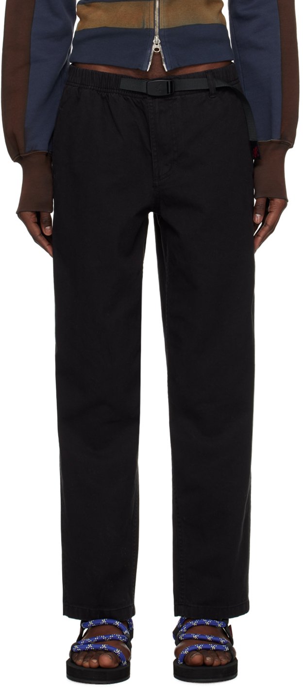 Gramicci Black Belted Trousers