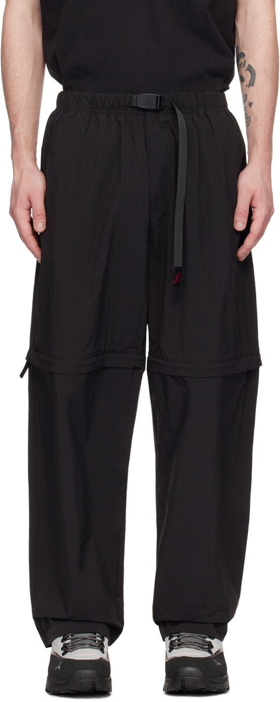 Black Convertible Trail Trousers