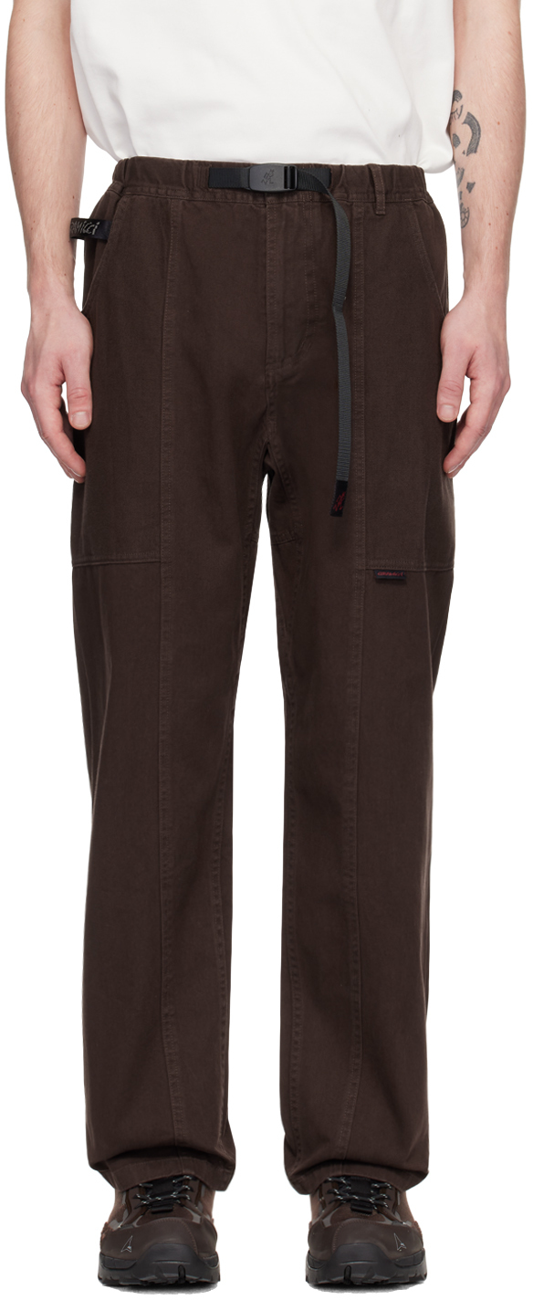 Gramicci Brown Gadget Trousers In Dark Brown
