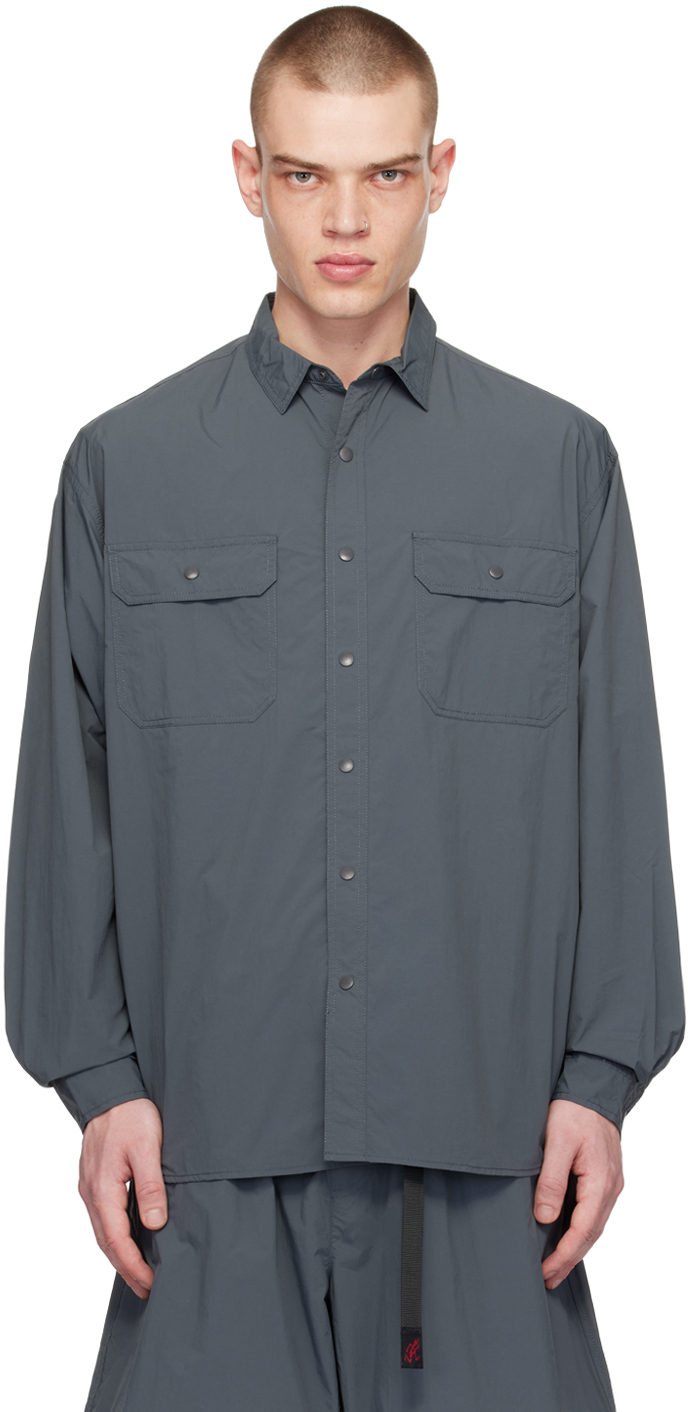 Gramicci: Blue Stance Shirt | SSENSE