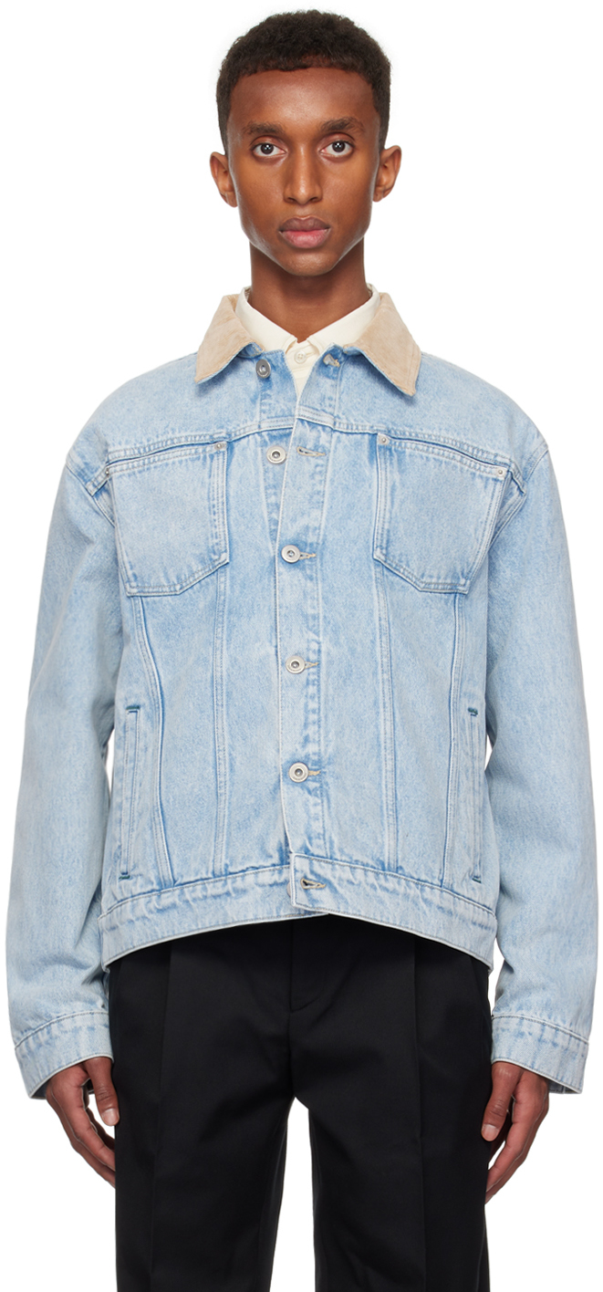 Blue 'La Veste Jean Délavée' Denim Jacket