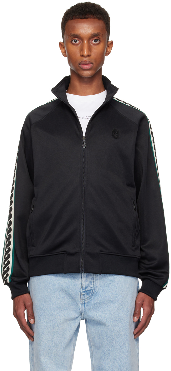 Black ' La Veste Survet' Track Jacket