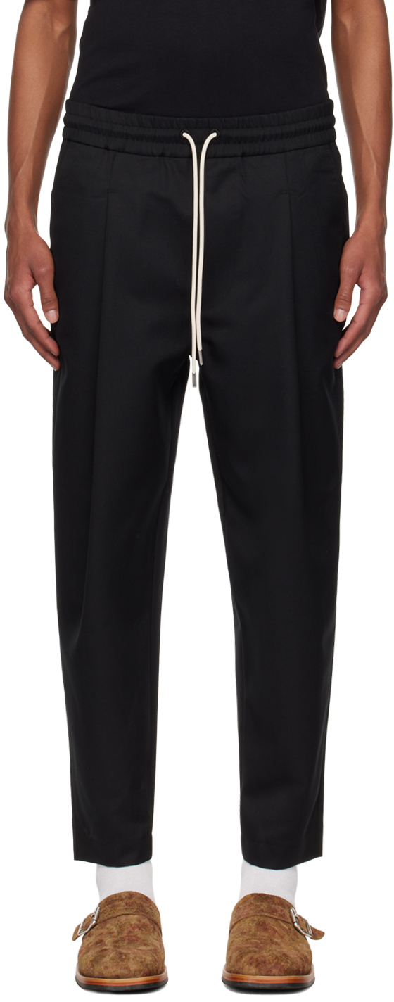 Black 
Le Pantalon
 Cropped Trousers