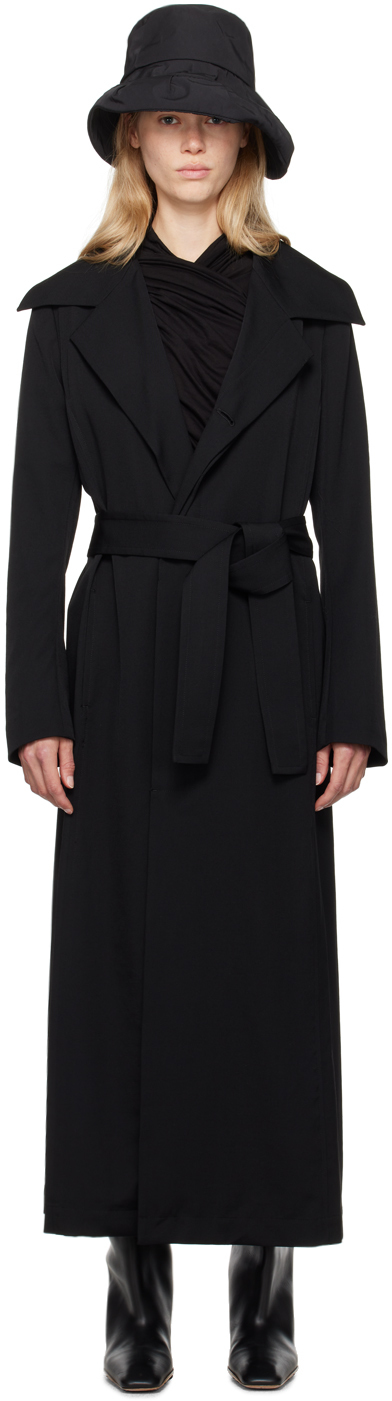 【関税込み】YOHJI YAMAMOTO ブラック R-Basic コート YOHJI YAMAMOTOのブラック R-Basic コートがセール中