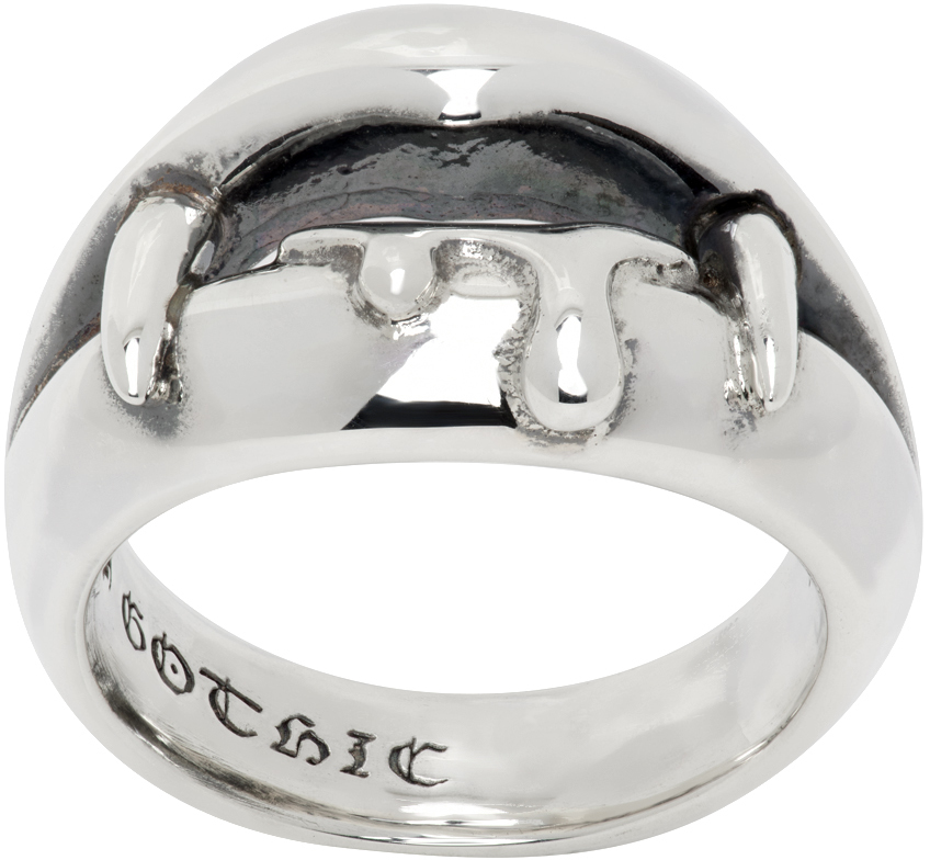 Silver Vampire Blood Ring by YOHJI YAMAMOTO on Sale