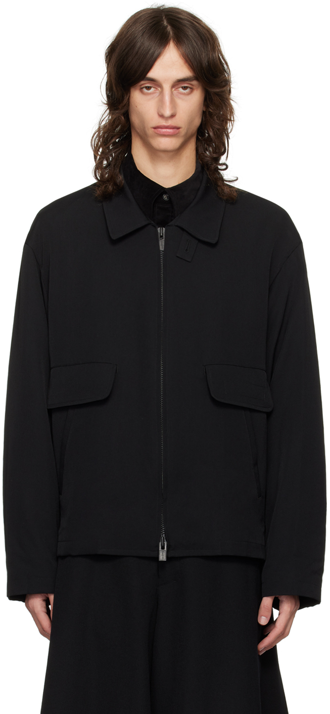 Black Gabardine Standard Jacket