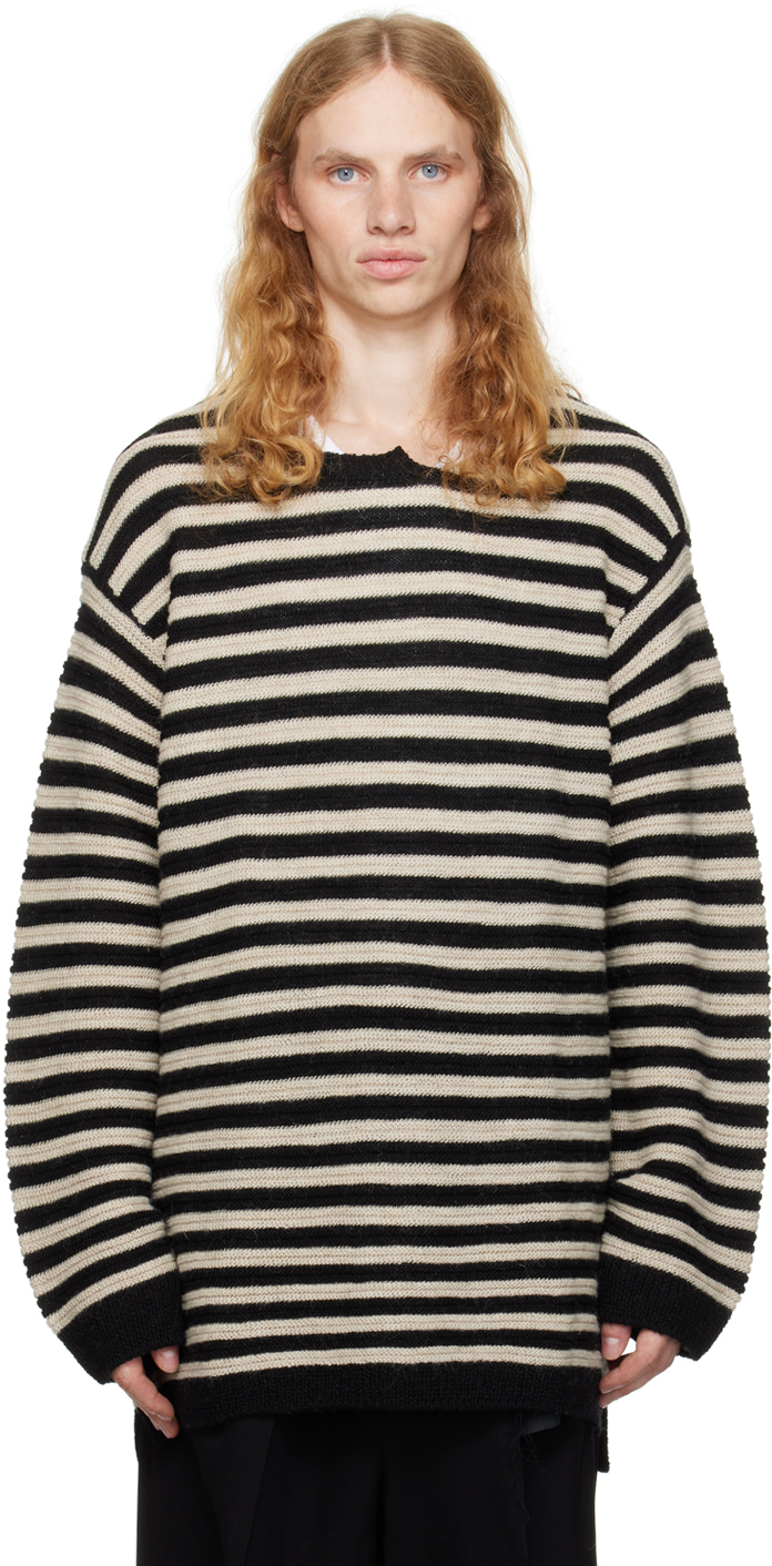 Black & White Striped Sweater