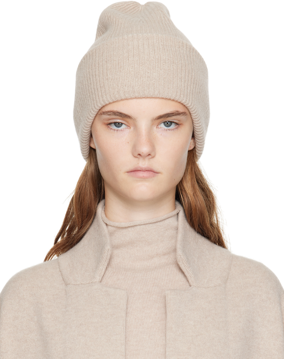 lisa-yang-beige-stockholm-beanie-ssense
