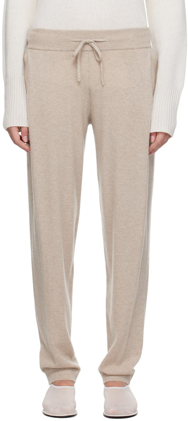 Shop Lisa Yang Taupe Jo Lounge Pants In Sa Sand