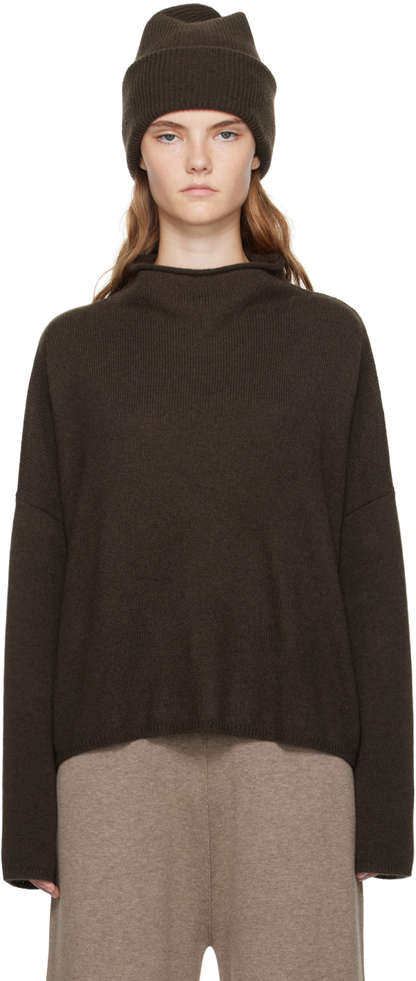 Brown Sandy Turtleneck