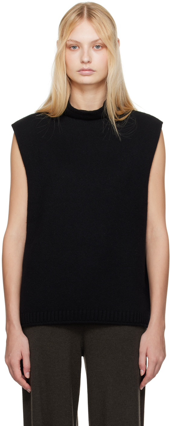 Shop Lisa Yang Black Tova Vest In Bl Black