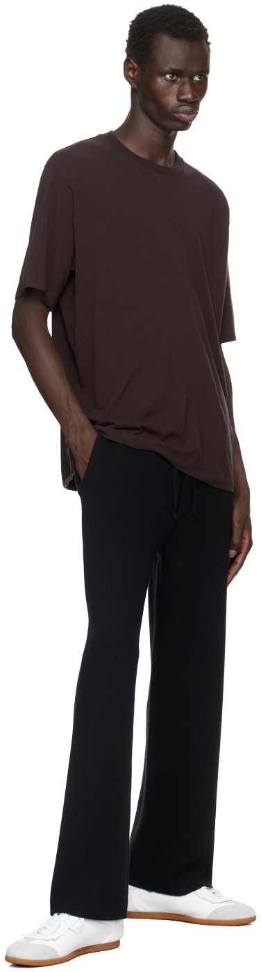 LISA YANG BLACK PARKER LOUNGE PANTS 