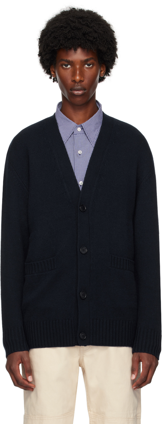 Lisa Yang Navy Wilson Cardigan In Na Navy