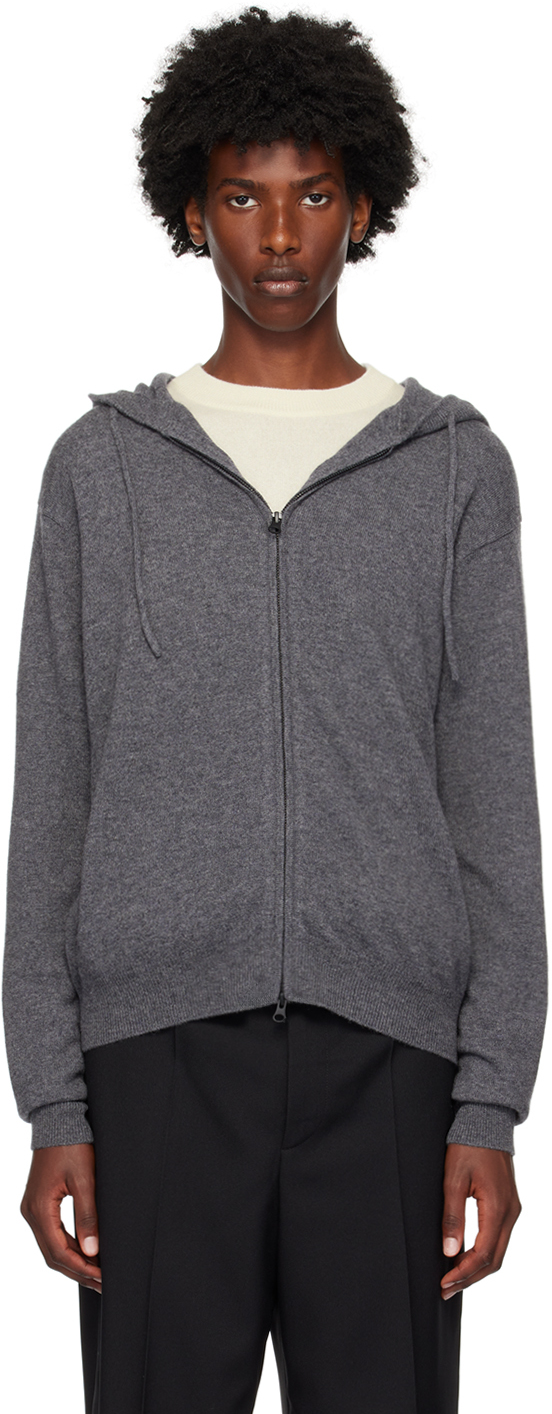 Shop Lisa Yang Gray Emerson Hoodie In Gr Graphite