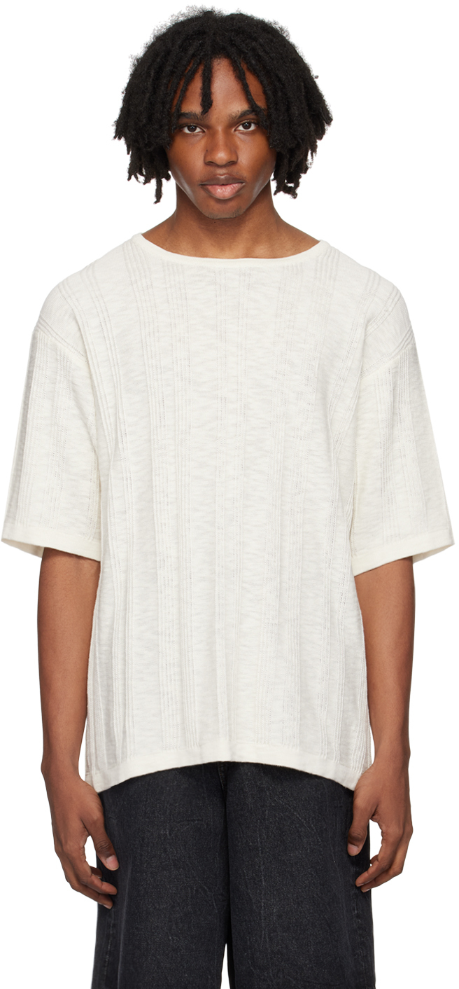 Off-White Tuck Stitch T-Shirt