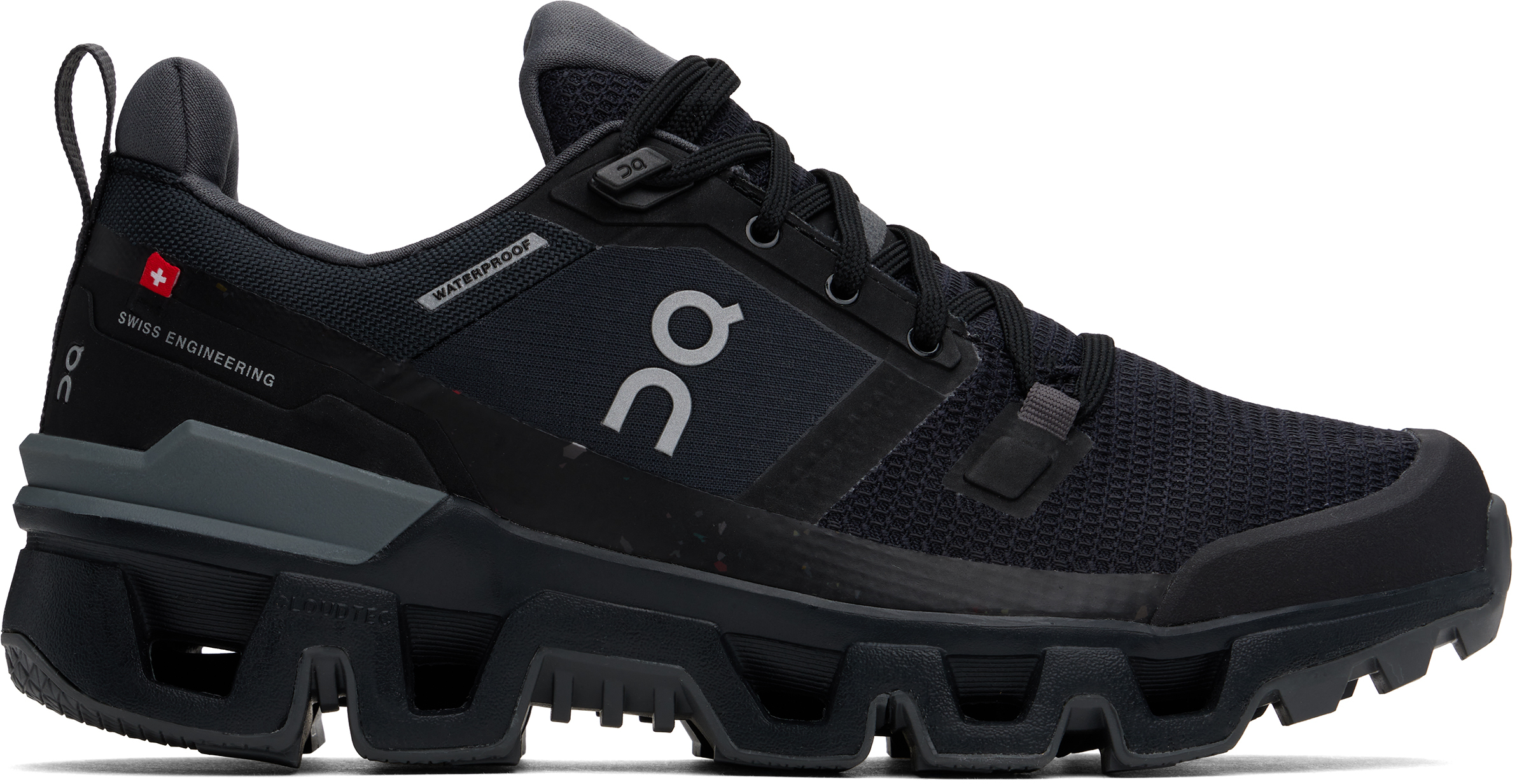 Black Cloudwander Waterproof Sneakers
