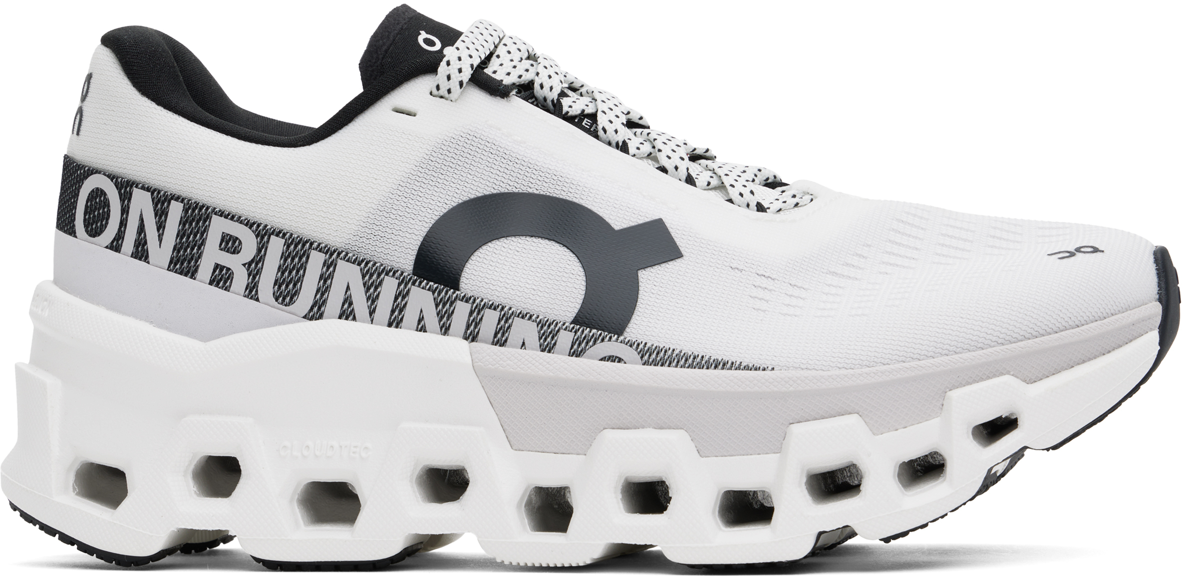 On White Cloudmster 2 Sneakers In White/frost