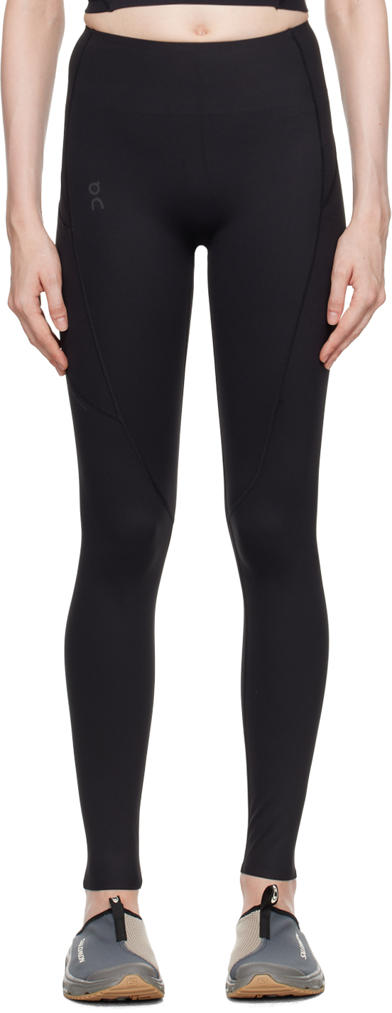 Black Movement Long Tights Sport Leggings