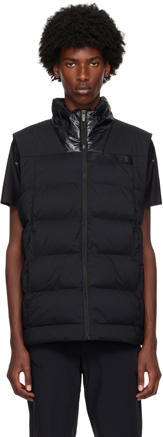 Black Challenger Puffer Vest