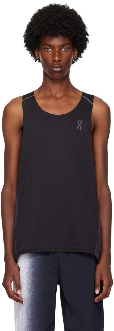 Black Performance Tank Top