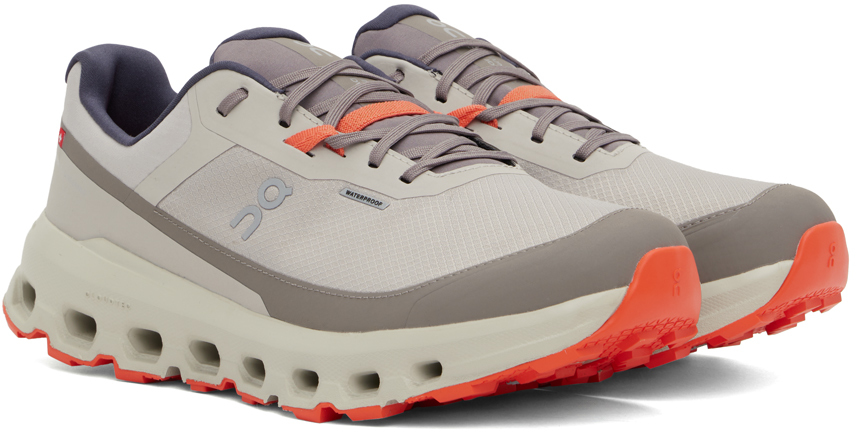 On Beige Cloudvista 2 Waterproof Sneakers In Pearl | Ice