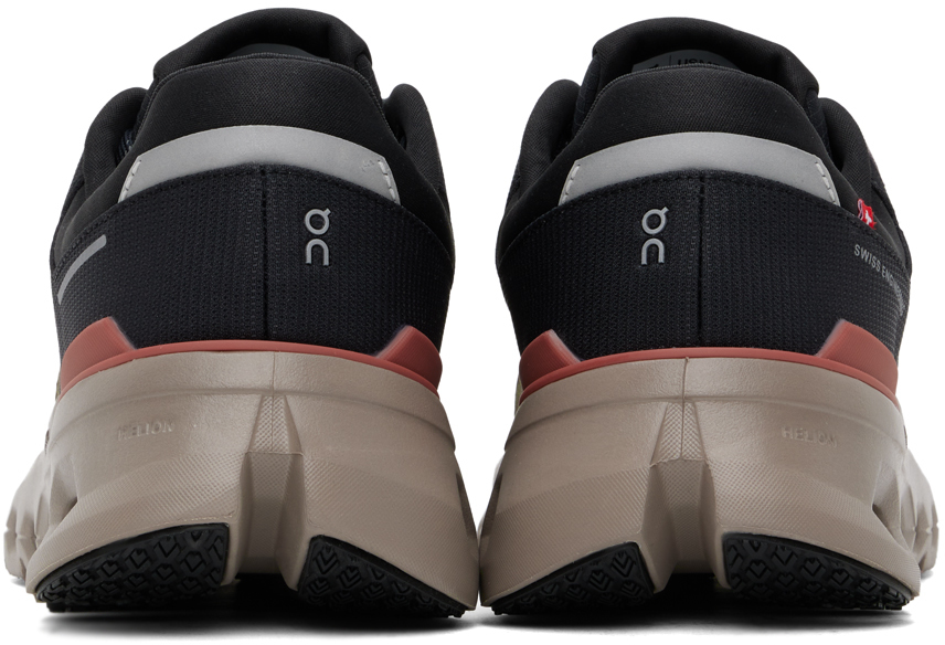 On Cloudrunner 2 Mesh Running Sneakers In Olive | Mahogany