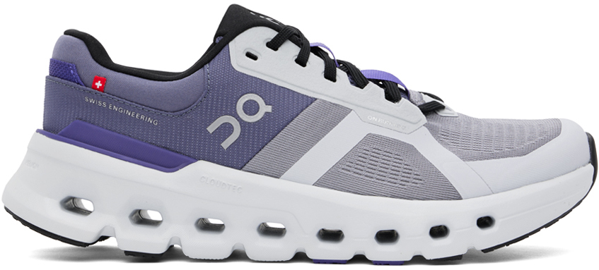Gray & Blue Cloudrunner 2 Sneakers
