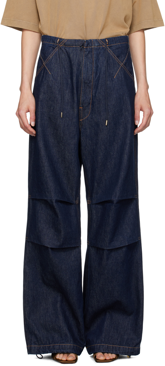 Indigo Daisy Jeans by DARKPARK on Sale