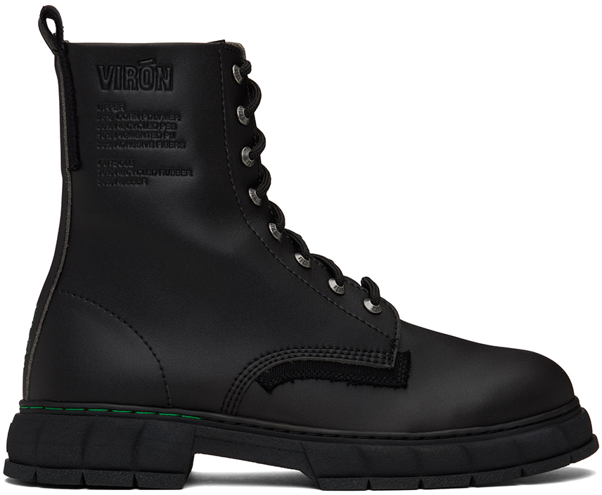 Shop Viron Black 1970 Corn Boots In 990 Black