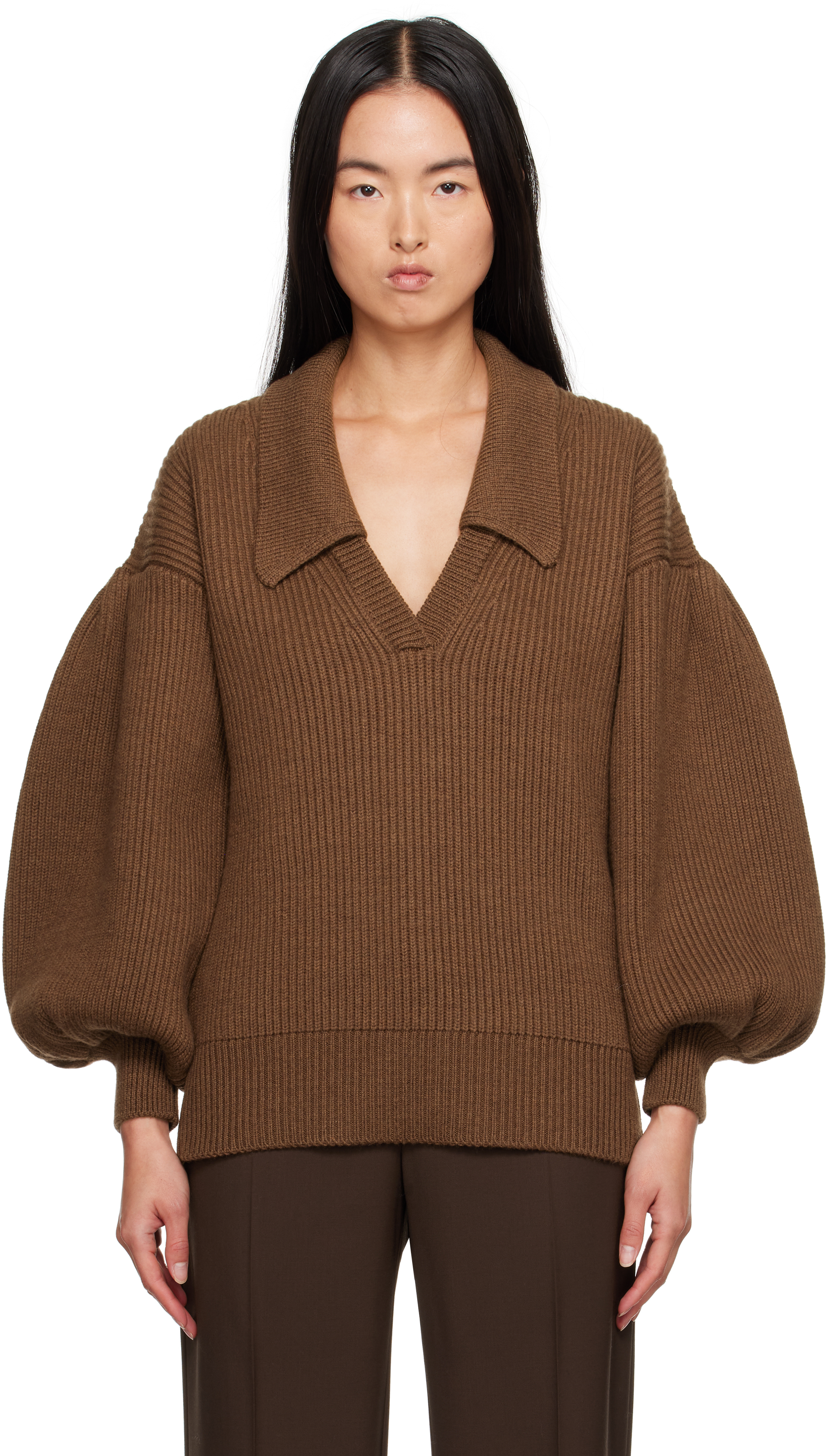 Brown Greta Sweater