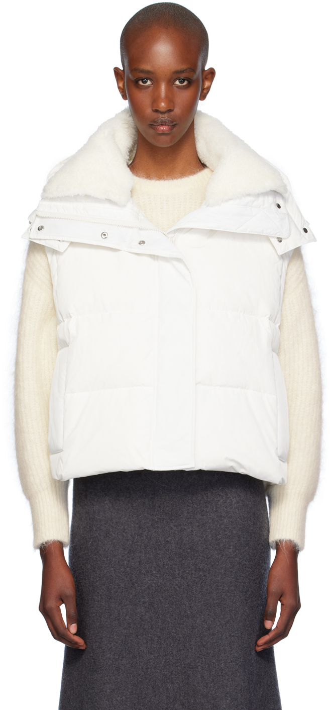 White Ultralight Down Vest