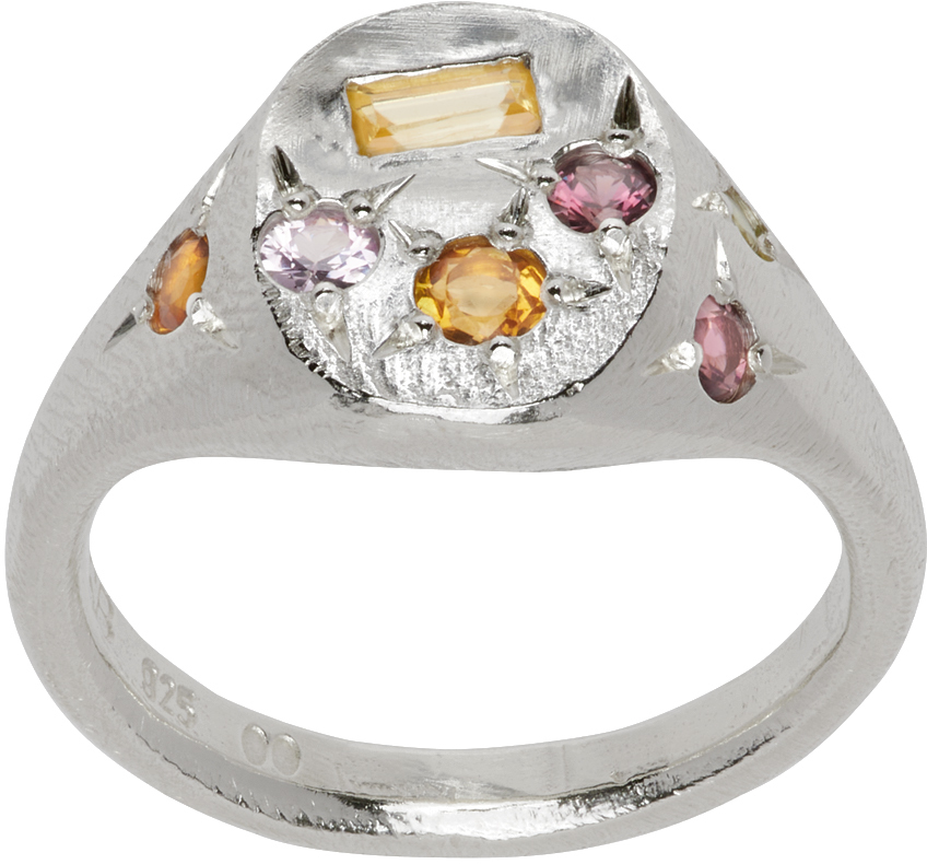 Shop Seb Brown Silver Spazio Ring