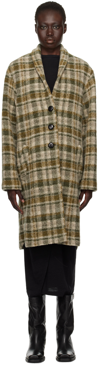 Green & Brown Gabriel Coat