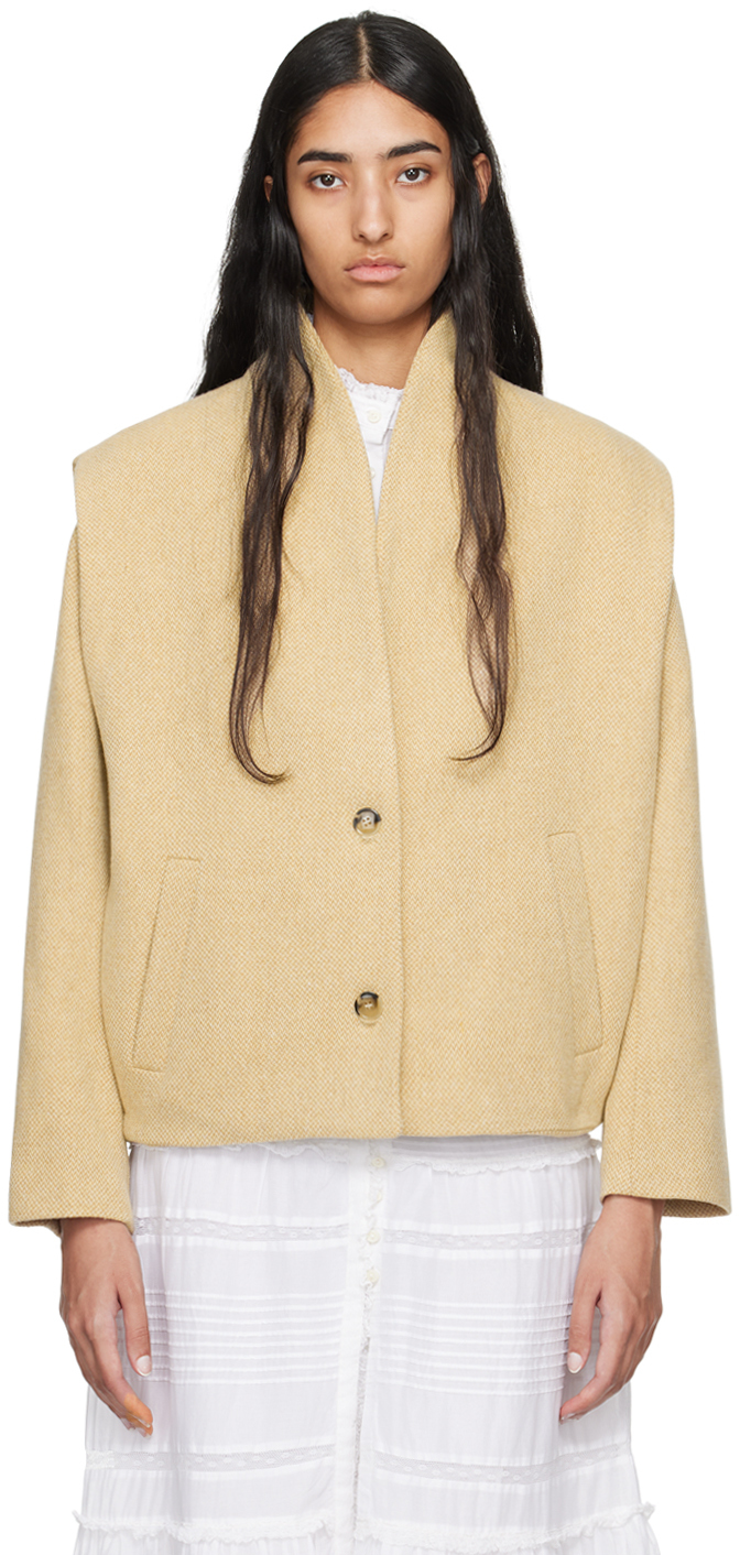 超安い品質 by Jacket Drogo Beige Isabel Sale on Etoile Marant ジャケット・アウター