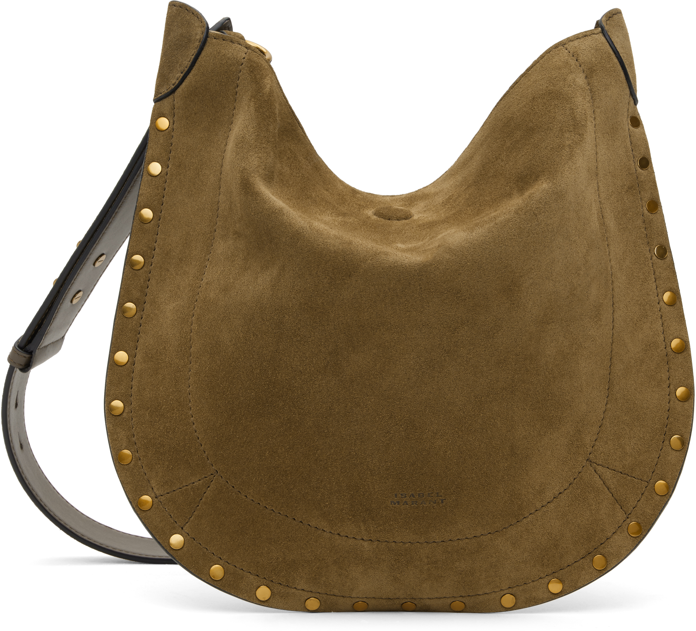 Khaki Oskan Soft Shoulder Bag