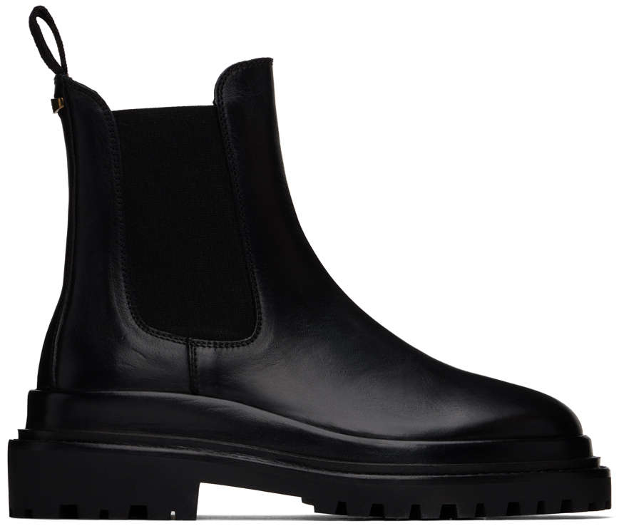 Shop Isabel Marant Black Ceilee Chelsea Boots In 01bk Black