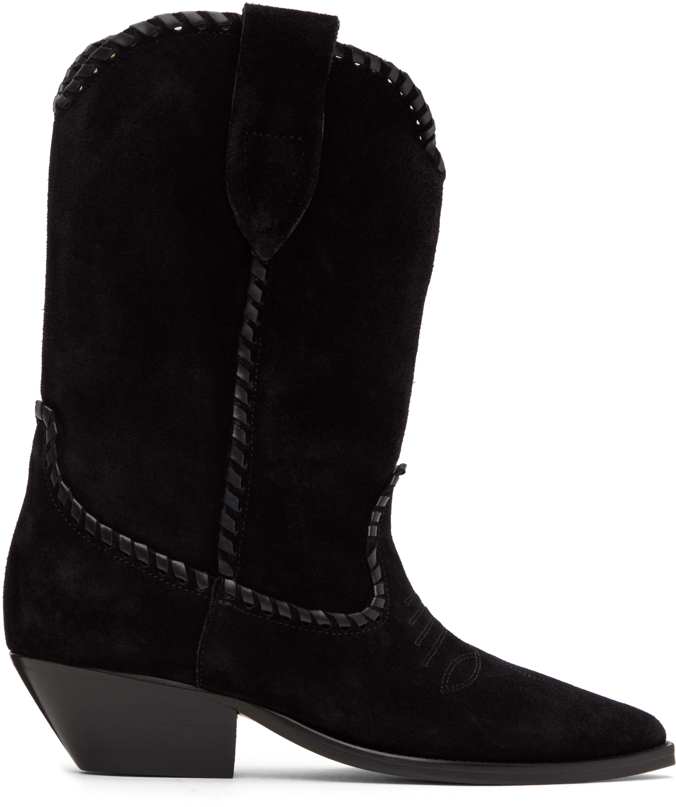 Shop Isabel Marant Black Duerto Boots