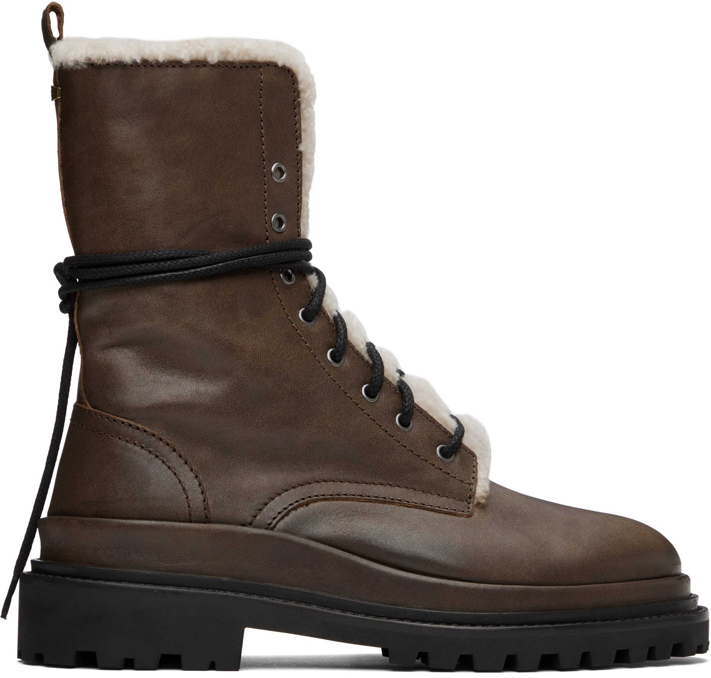 Shop Isabel Marant Brown Ghiso Boots In Vintage Brown