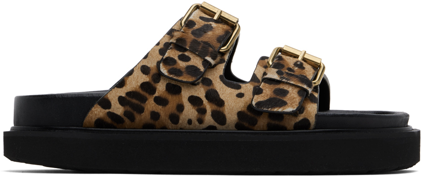 【送料&関税込】Isabel Marant Lenny Sandals Lennyo Sandals Woman black | ISABEL MARANT Official online store