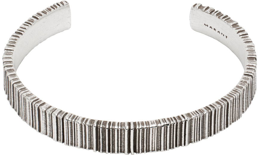 Shop Isabel Marant Silver Takumi Bracelet In 08si Silver